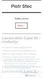 Mobile Screenshot of piotr-stec.pl